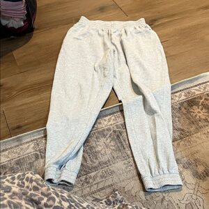 PINK Victoria’s Secret light gray joggers